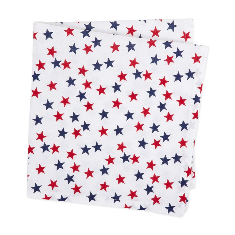 DII Americana Stars Kitchen & Tabletop Collection 4th of July & Memorial Day DÃ©cor, Napkins, 20x20, 6 Piece - Image 3